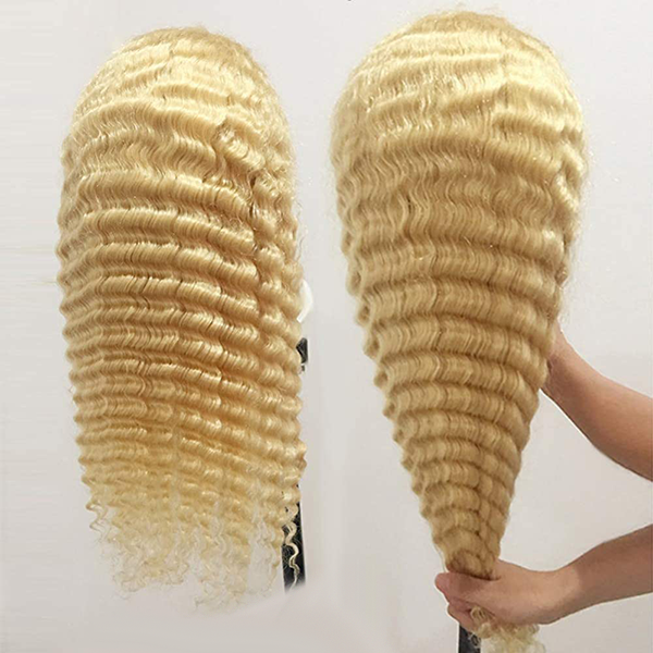 613 Blond Human Hair Wigs